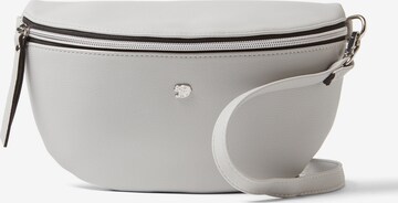 TOM TAILOR DENIM Fanny Pack 'Rosie' in Grey: front