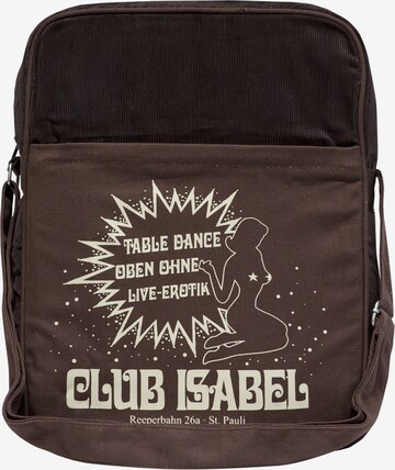 LOGOSHIRT Tasche 'Club Isabel' in Braun: predná strana