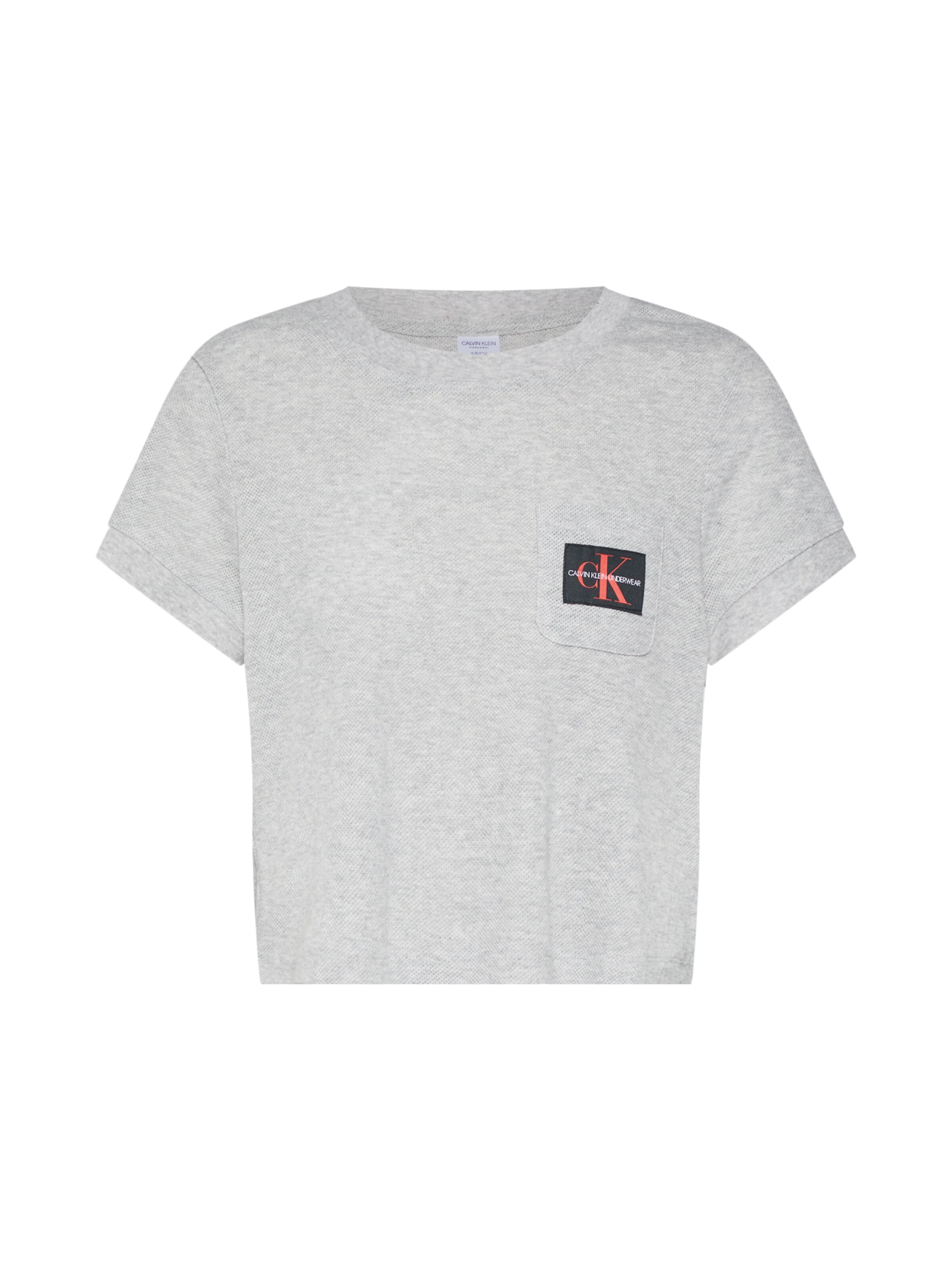 Calvin Klein Underwear - Slaapshirt in de kleur Lichtgrijs