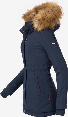 MARIKOO Winterparka 'Akira' in Blauw