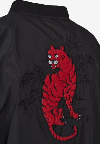 Mister Tee Between-Season Jacket 'Tiger' in Black