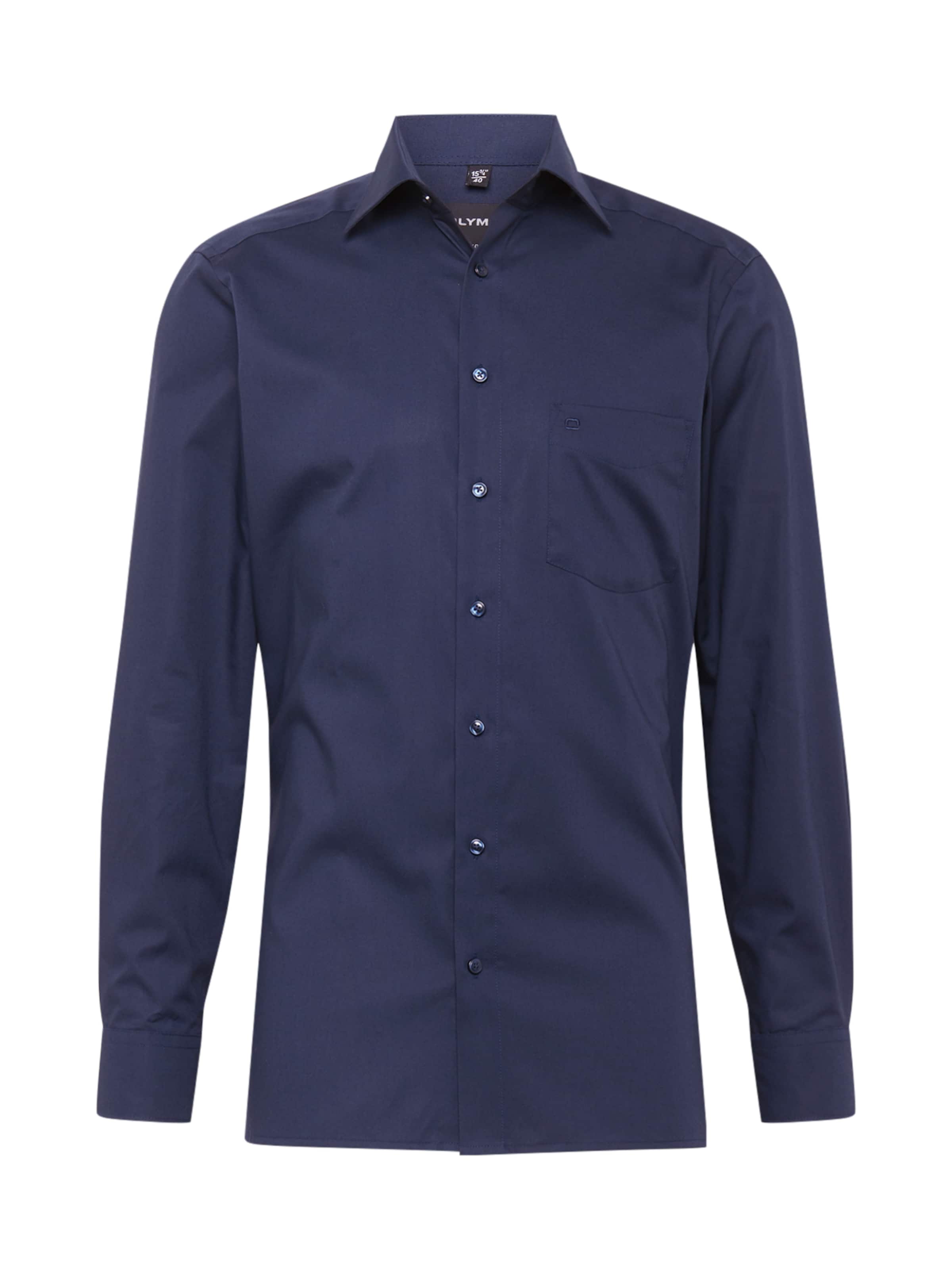 Chemise 'Luxor' OLYMP en bleu : devant