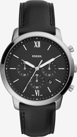 FOSSIL Αναλογικό ρολόι 'FS5452' σε μαύρο: μπροστά