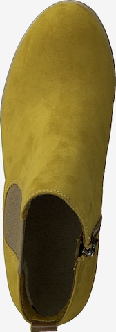 Chelsea Boots MARCO TOZZI en jaune : au dessus