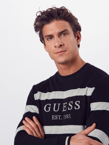 GUESS Regular Fit Sweatshirt 'Jack' in Schwarz