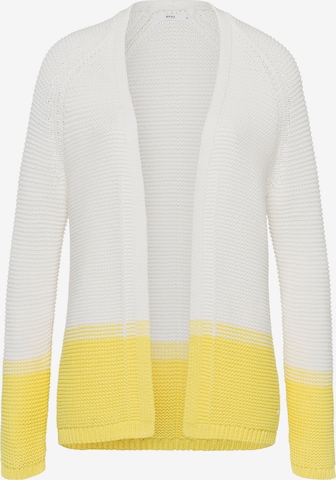 BRAX Knit Cardigan 'Anique' in White: front