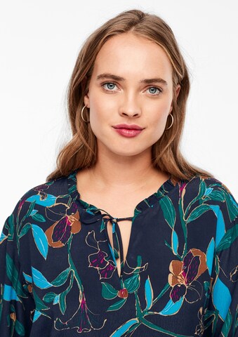 TRIANGLE Blouse in Blauw