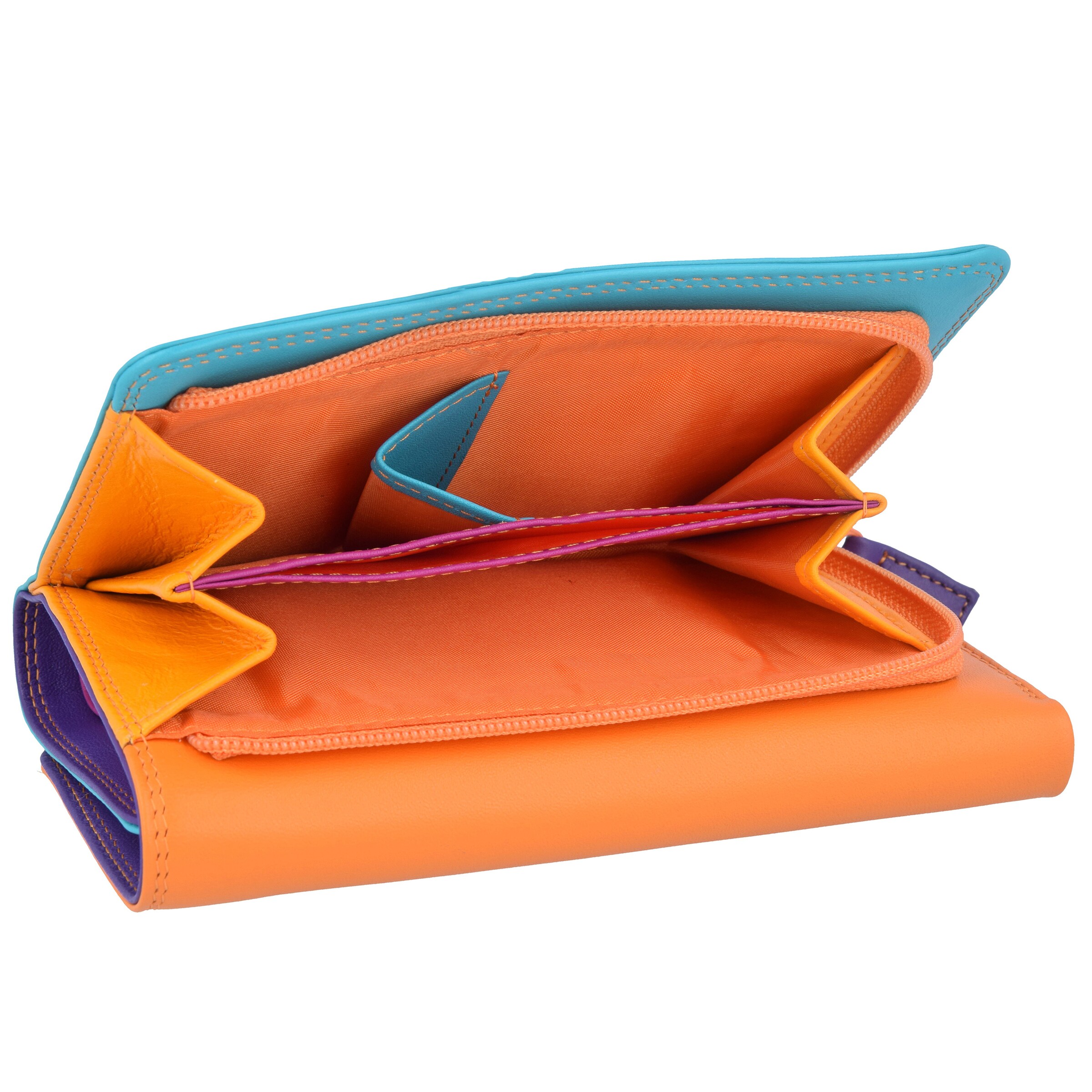 mywalit Portemonnee 'Medium Tri-fold' in Oranje