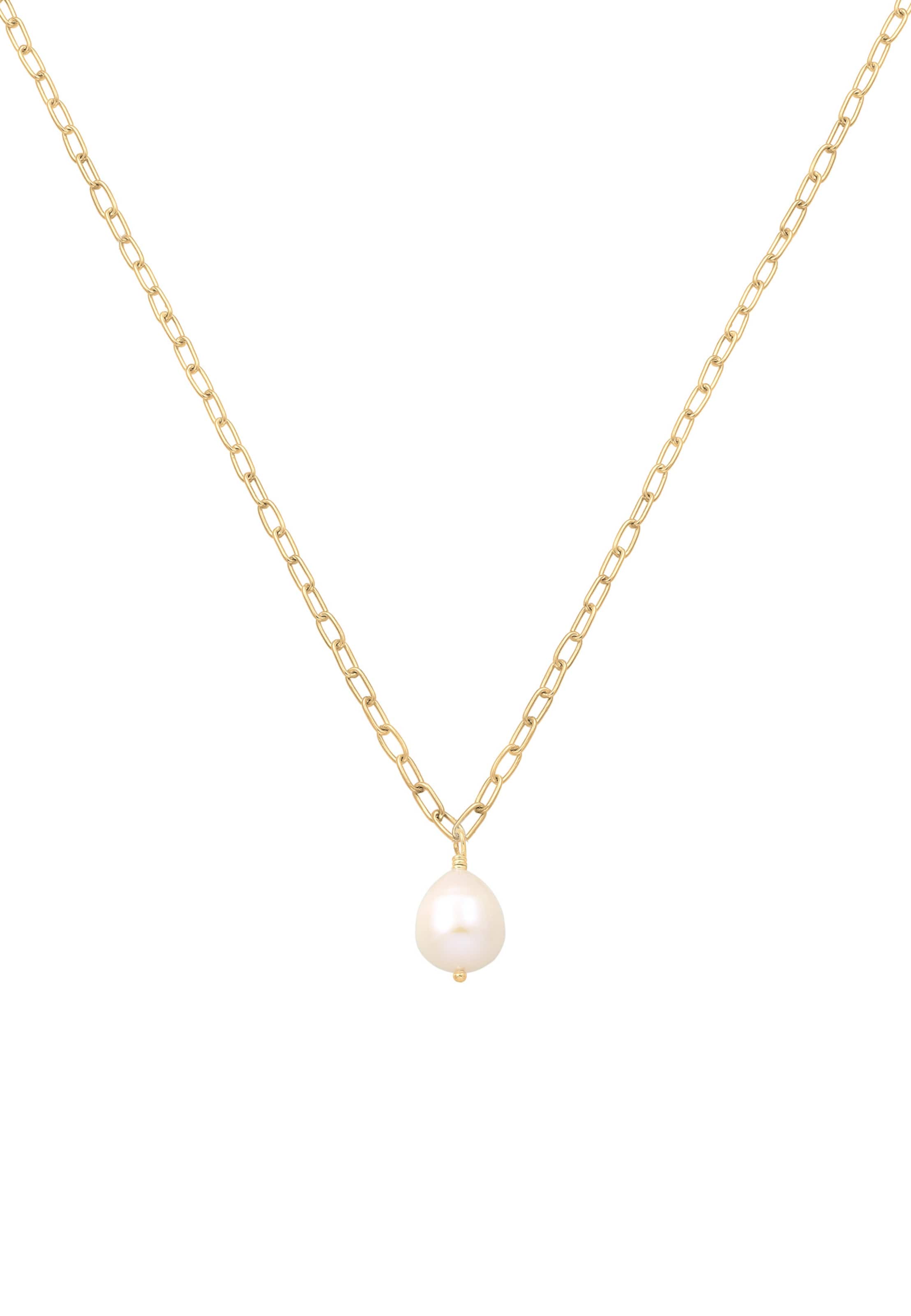 ELLI PREMIUM Ketting 'Perle' in Goud