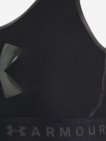 UNDER ARMOUR Normální Sportovní podprsenka – černá