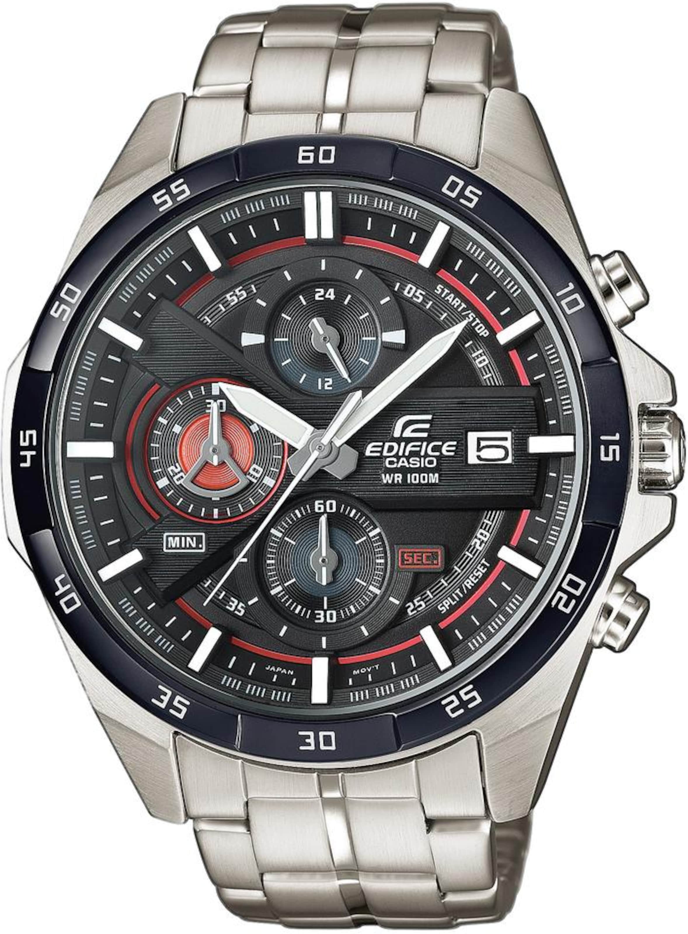 CASIO Analog Watch 'EFR-556DB-1AVUEF' in Silver: front