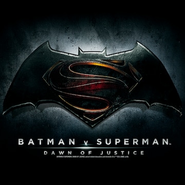 LOGOSHIRT T-Shirt 'Batman v Superman' in Schwarz