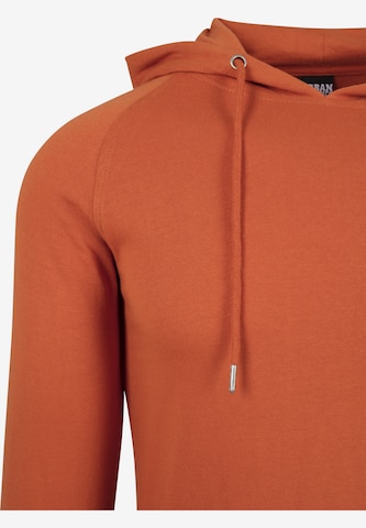 Urban Classics - Sweatshirt 'Terry' em laranja
