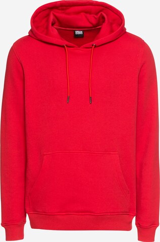 Urban Classics Sweatshirt in Red: front