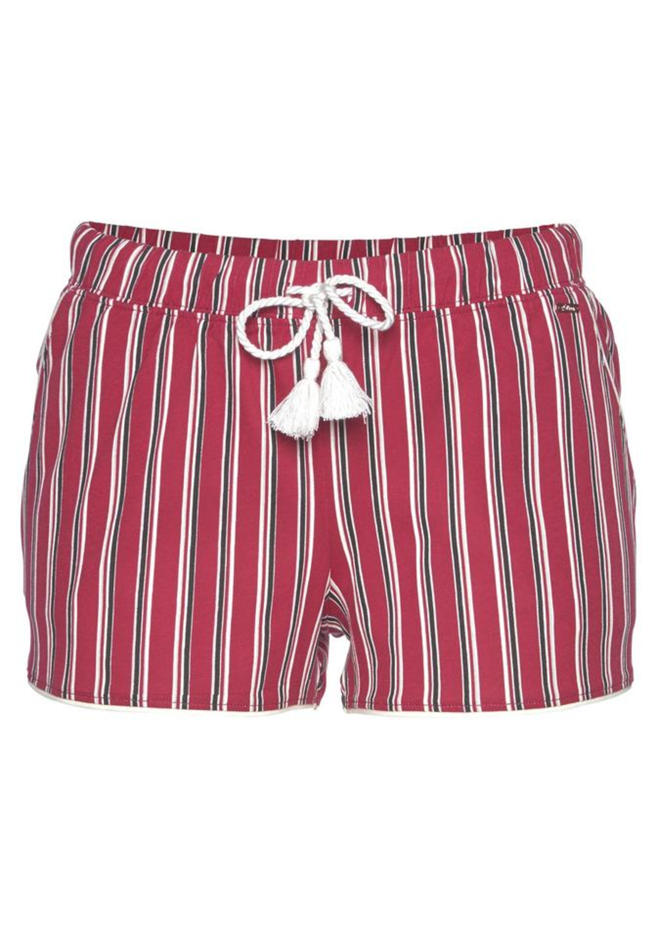 s.Oliver - Schlafshorts in bordeaux