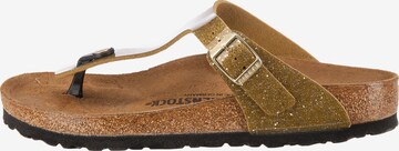 Infradito 'Gizeh' di BIRKENSTOCK in oro