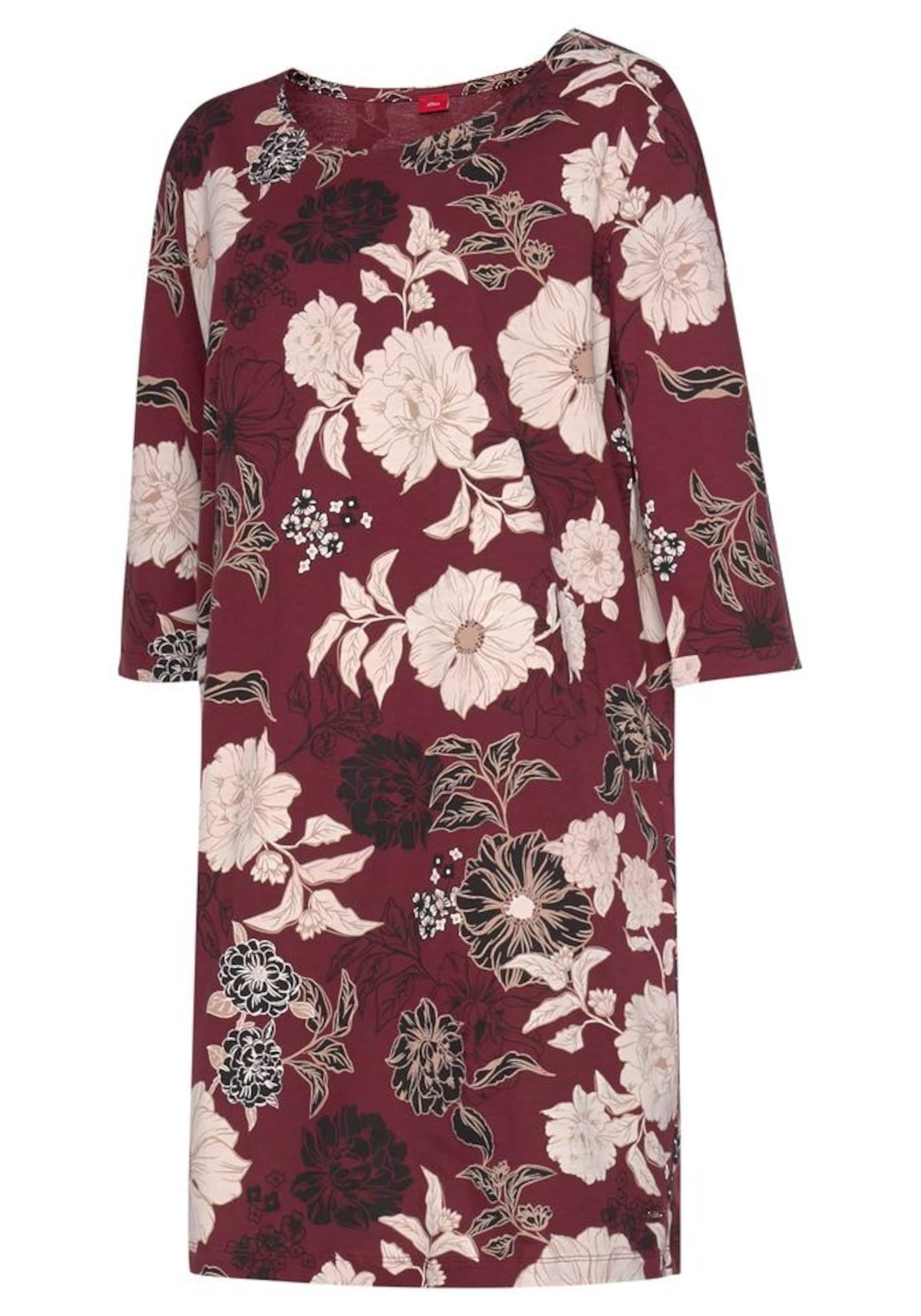 s.Oliver Nightgown in Red: front