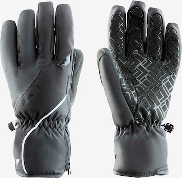 Zanier Athletic Gloves 'SEEFELD.STX' in Black: front