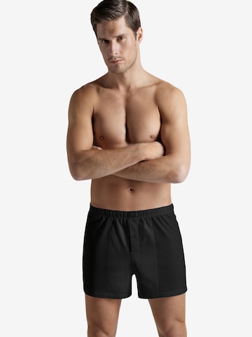 Hanro Boxershorts in Schwarz: predná strana