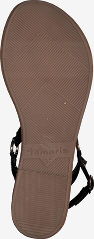 Flip-flops de la TAMARIS pe negru