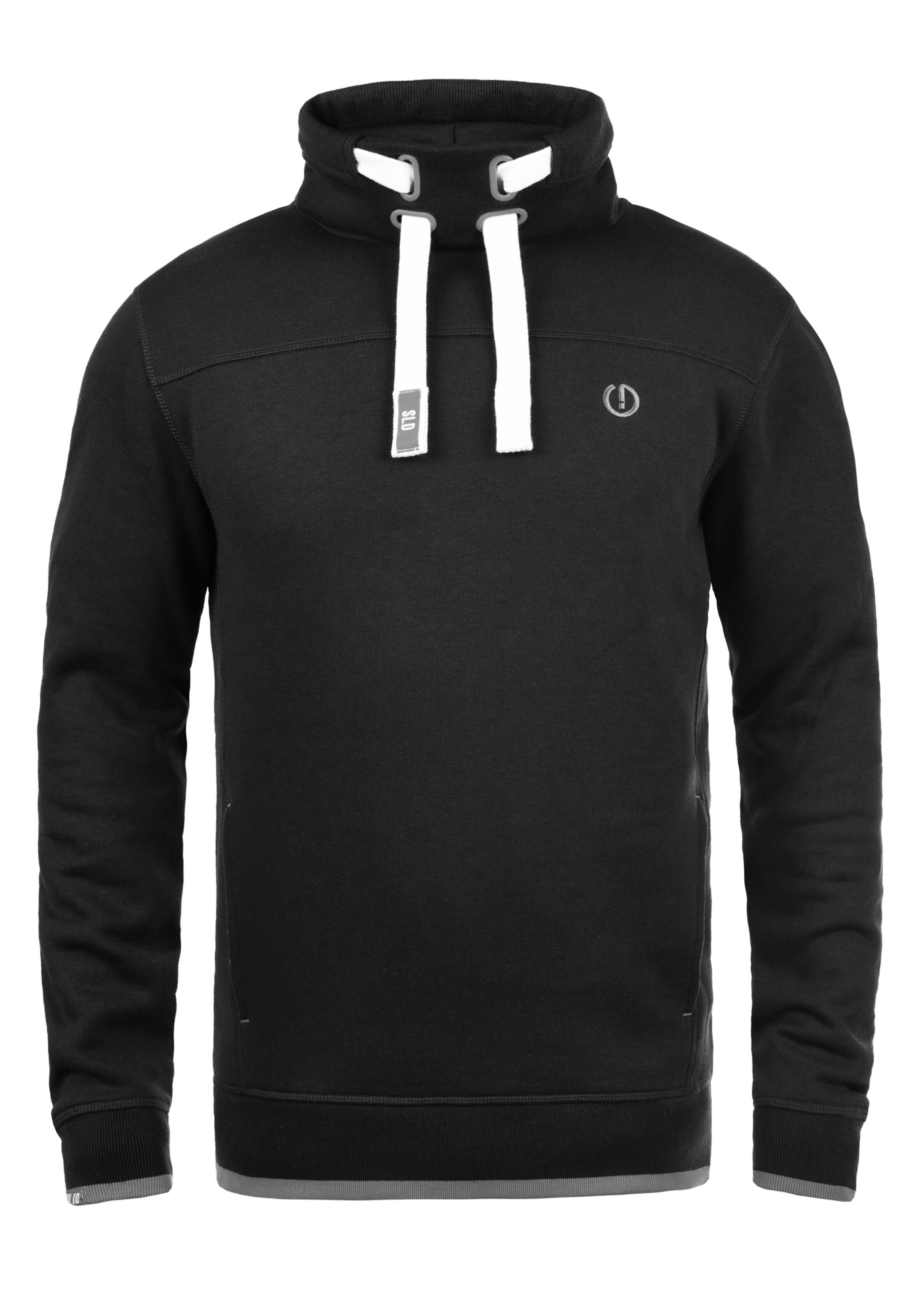 !Solid Sweatshirt 'BENJAMIN' in Zwart: voorkant