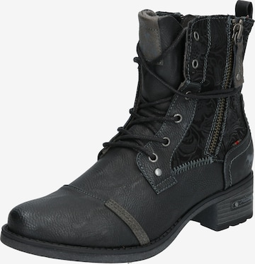 Bottines à lacets MUSTANG en noir