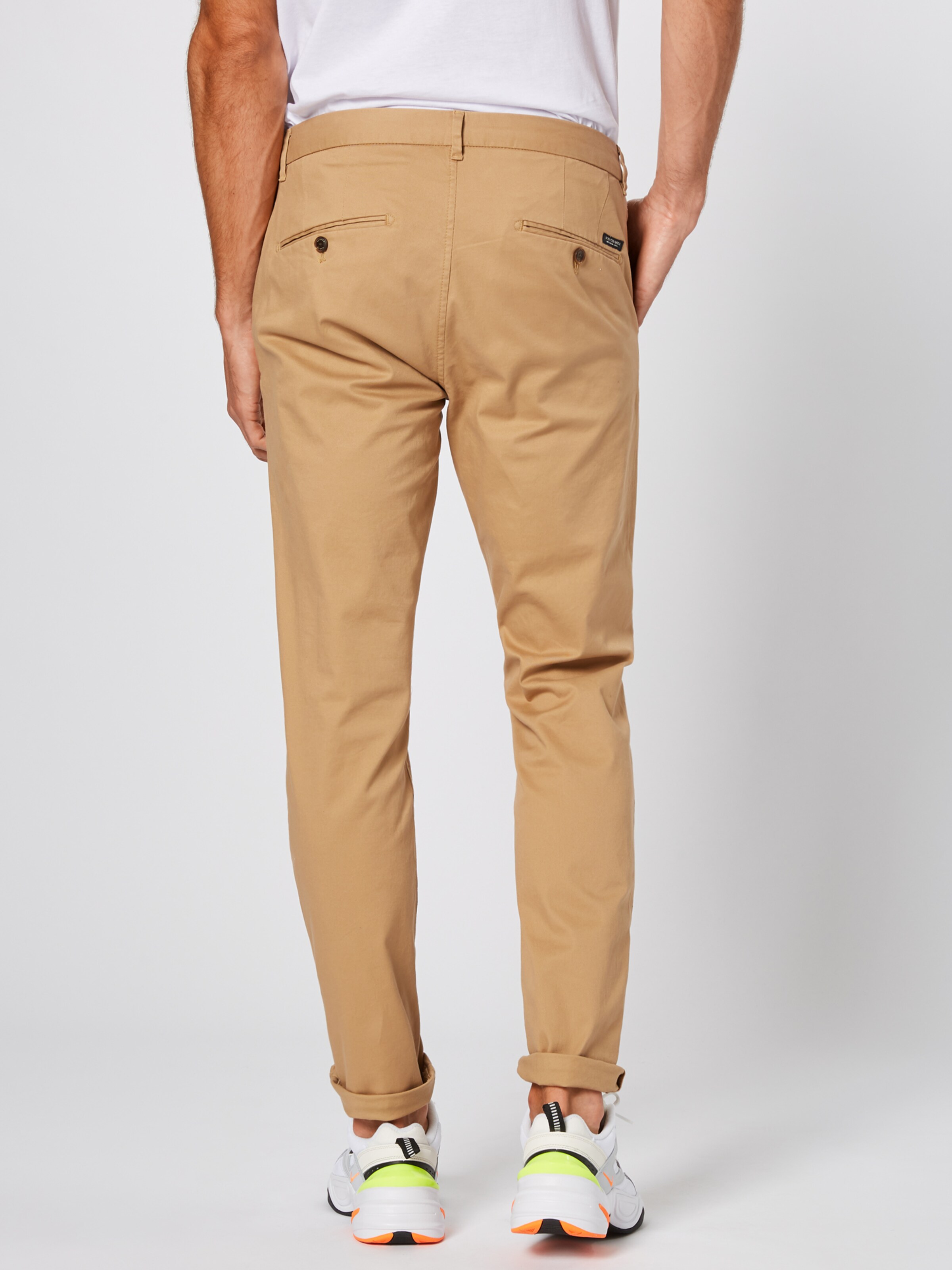 SCOTCH & SODA Pantalon chino 'Mott' en sable: Vue de dos