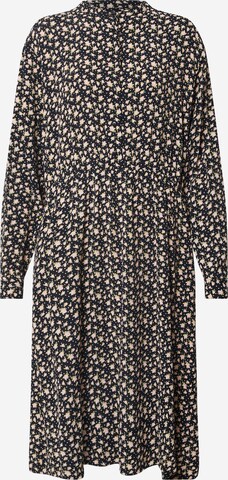 NUÉ NOTES Shirt Dress in Black: front