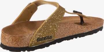 Infradito 'Gizeh' di BIRKENSTOCK in oro