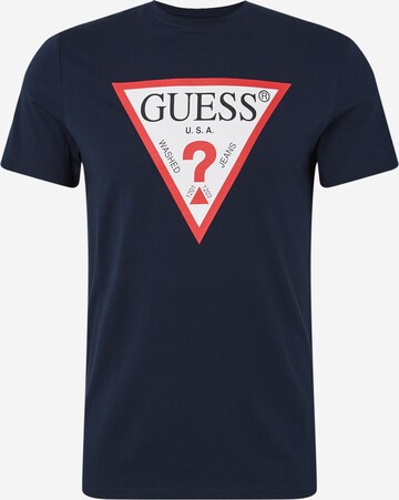 GUESS T-Shirt in Blau: predná strana