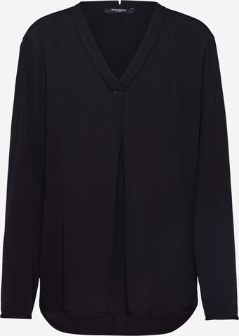 BRUUNS BAZAAR Blouse in Black: front