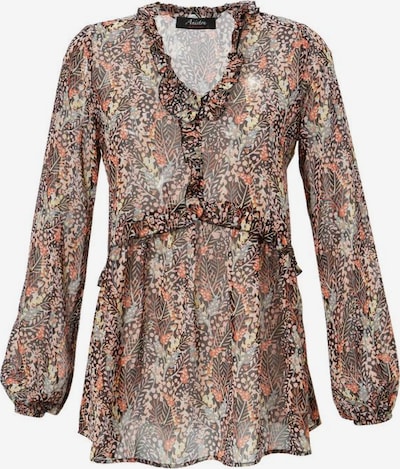 Aniston CASUAL Bluse in braun / mischfarben, Produktansicht