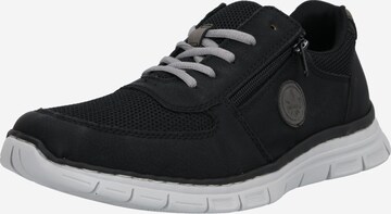 Rieker Athletic Lace-Up Shoes in Black: front