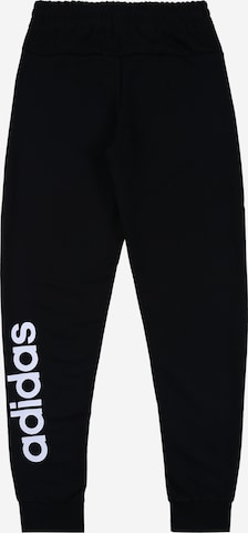 ADIDAS PERFORMANCE Tapered Sportbroek in Zwart: voorkant