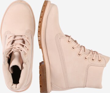 TIMBERLAND Schnürstiefelette '6 In Premium W' in Beige