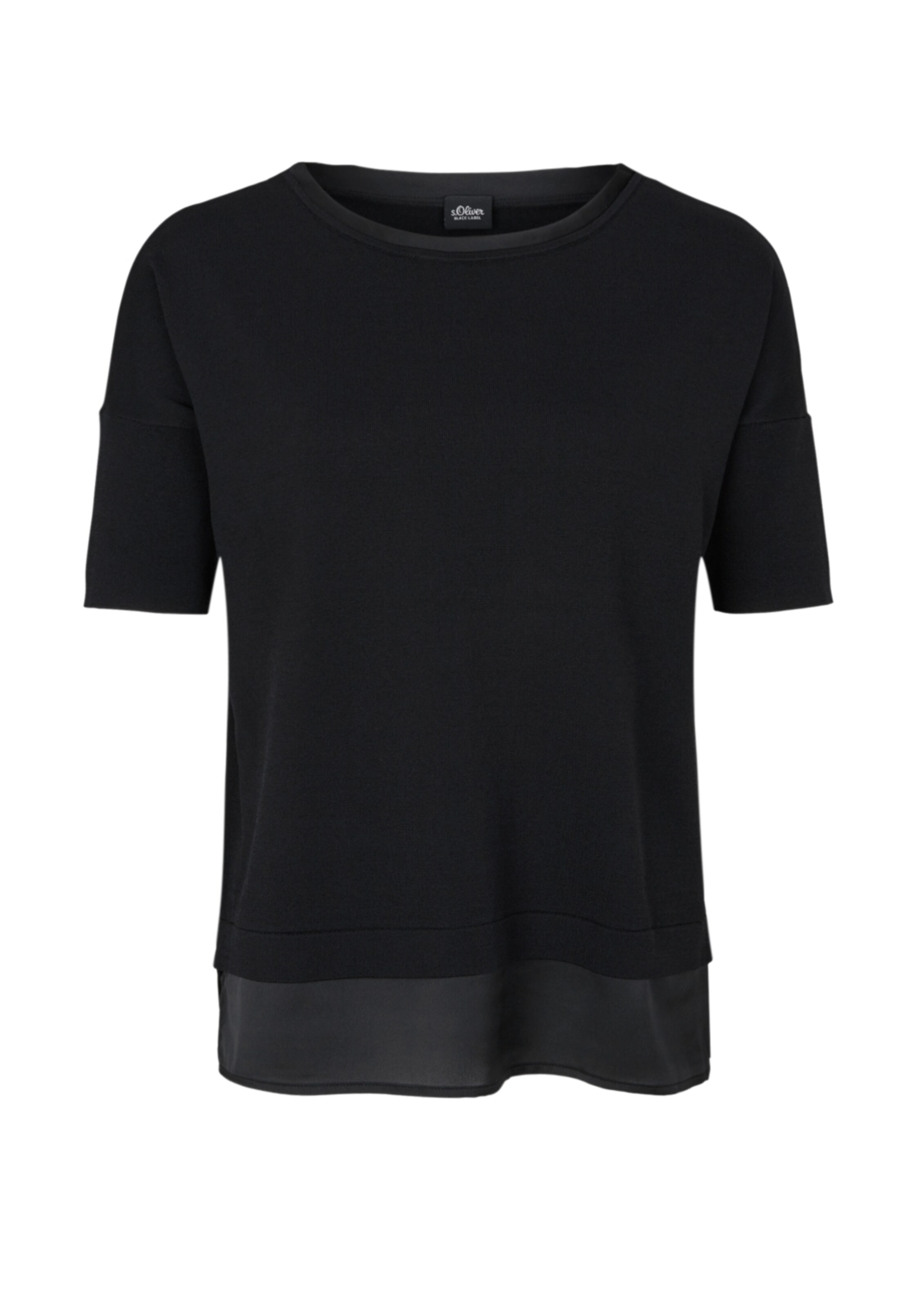 s.Oliver BLACK LABEL - Pullover in schwarz