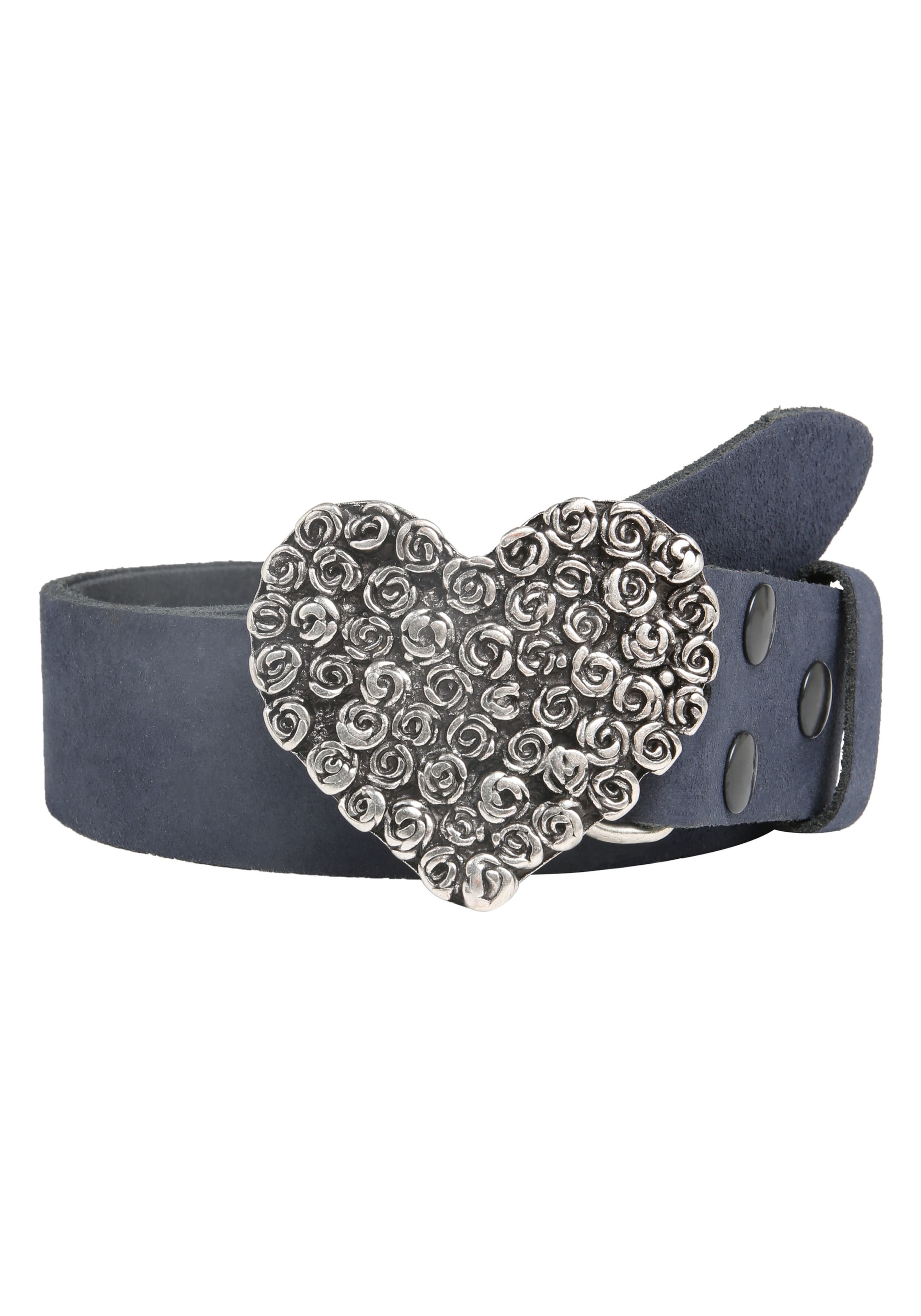 RETTUNGSRING by showroom 019° Gürtel in Blau: Vorderseite