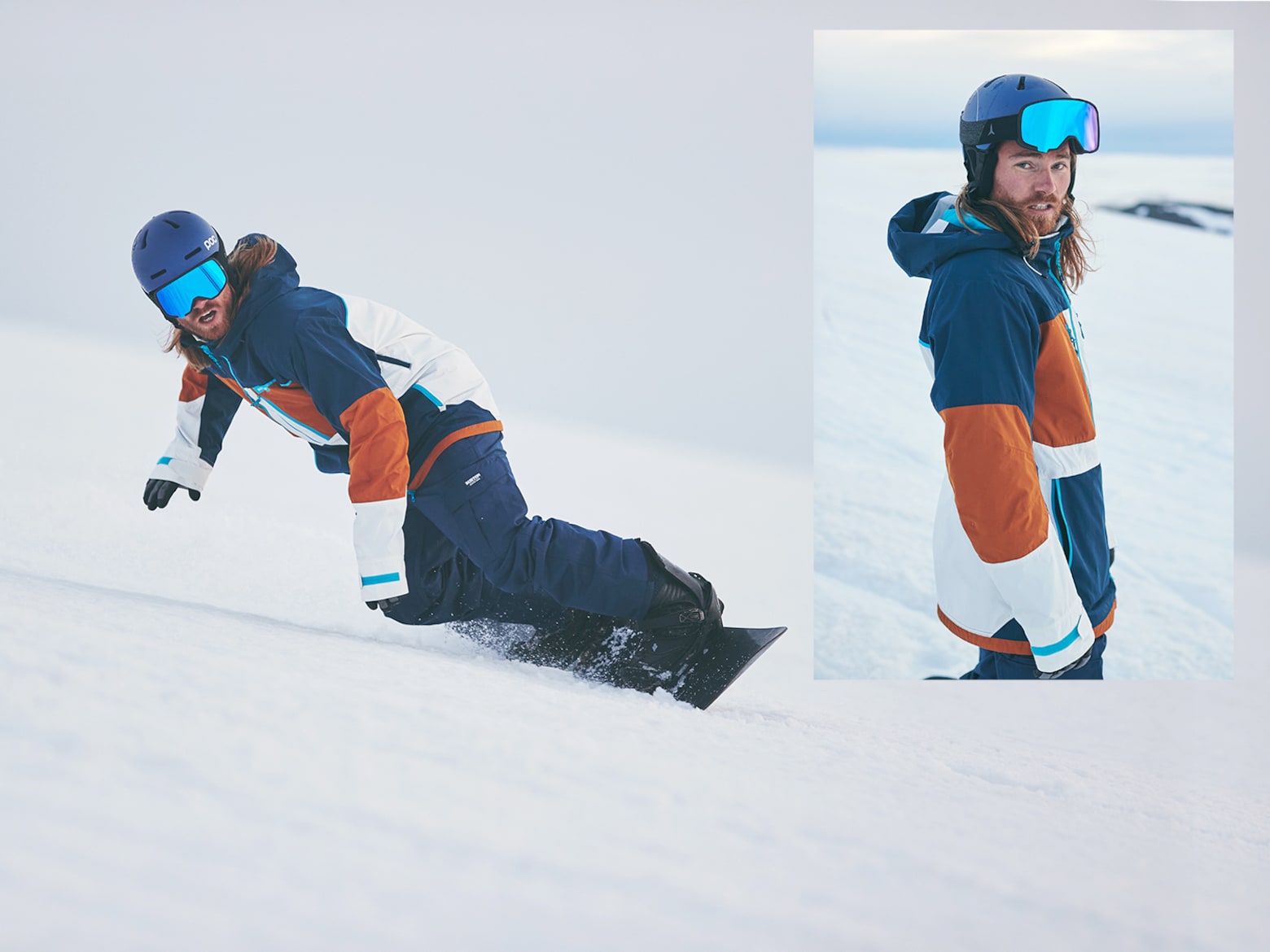 Viele bunte Farben Trendige Snowboard Pieces