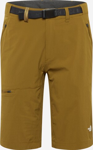 THE NORTH FACE Funktionsshorts in Grün: predná strana