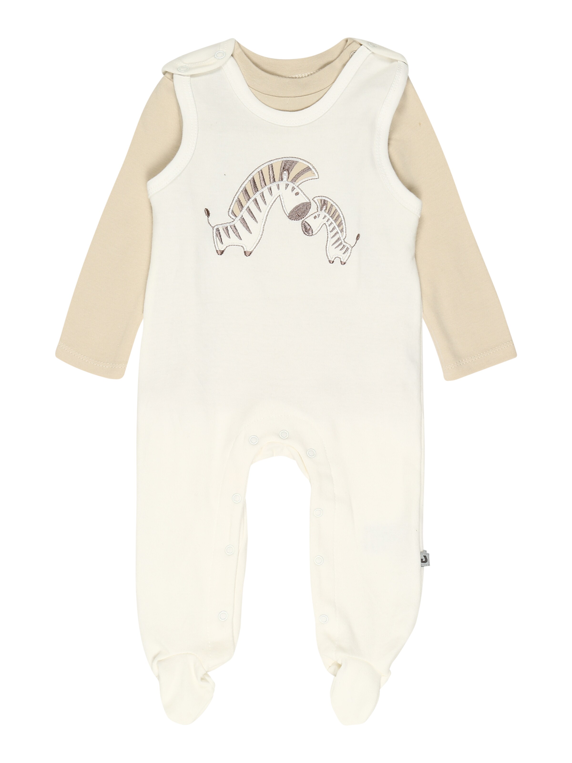 JACKY Romper/bodysuit in Beige: front