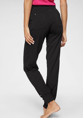 VENICE BEACH Tapered Sportbroek 'Valley' in Zwart