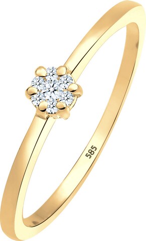 Diamore Ring in Goud: voorkant