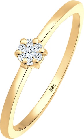 Diamore Ring in Gold: front