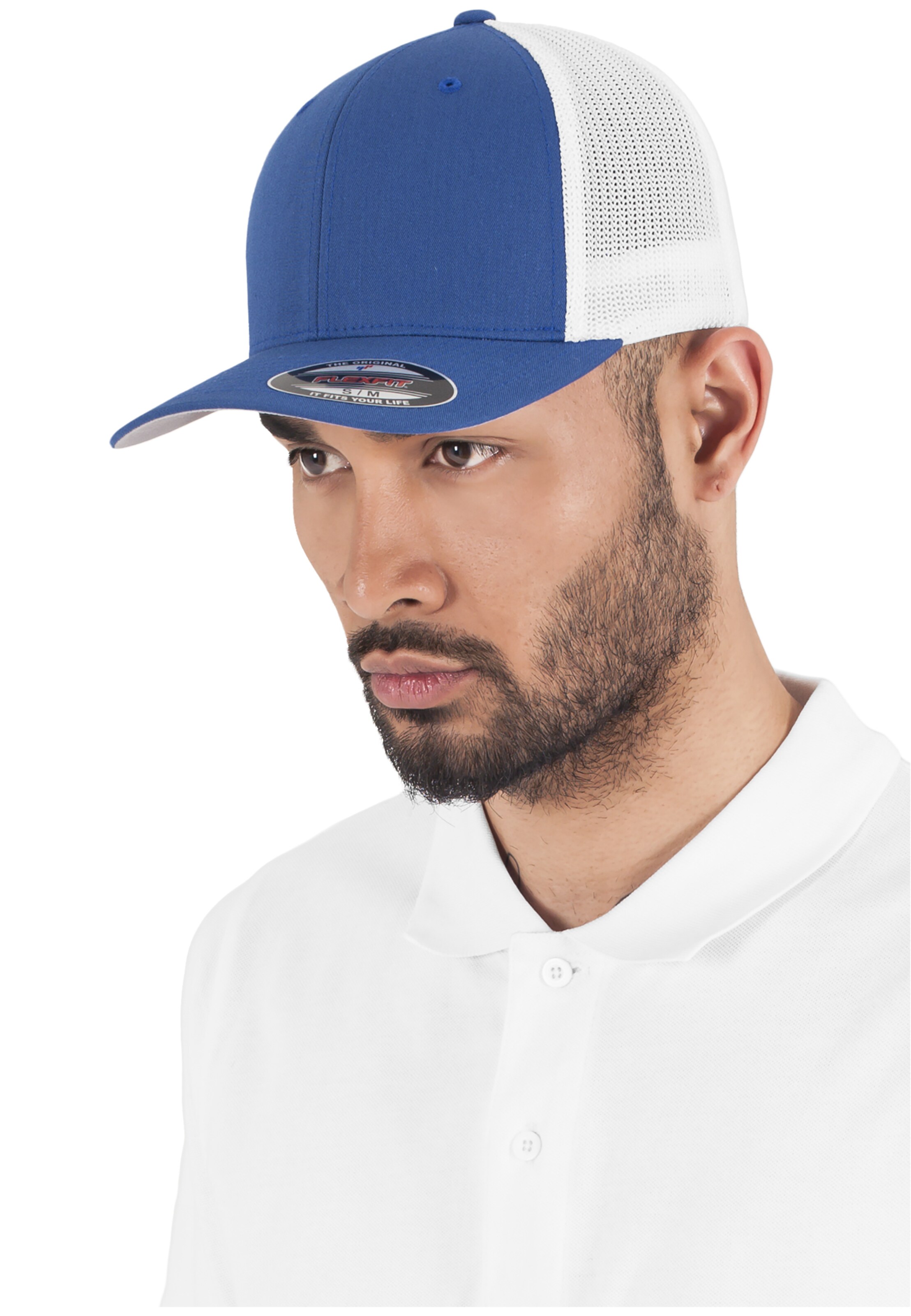 Flexfit Cap in Blau