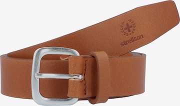 STRELLSON Belt in Brown: front