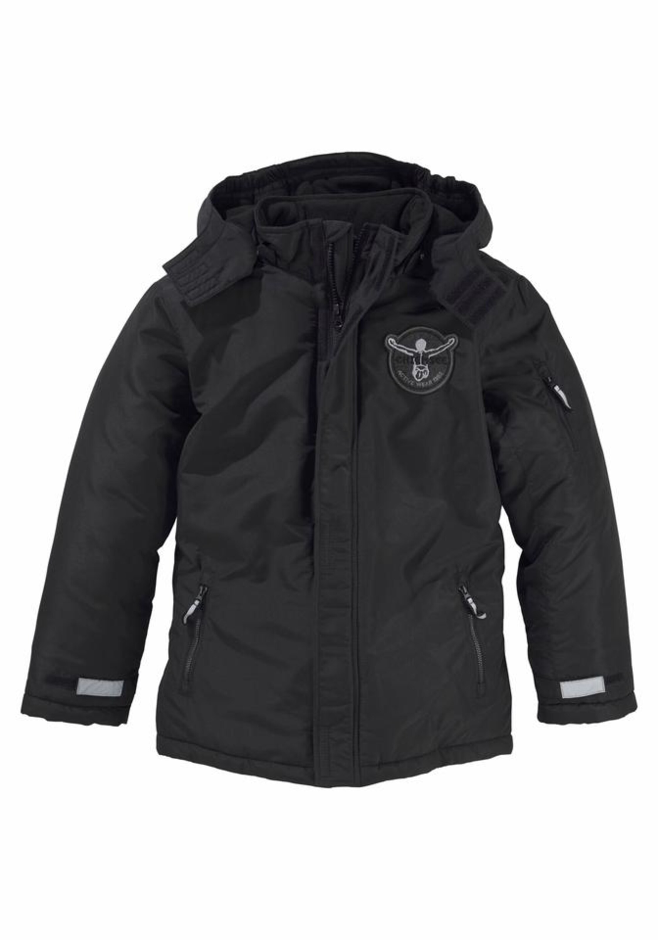 CHIEMSEE Performance Jacket in Black: front