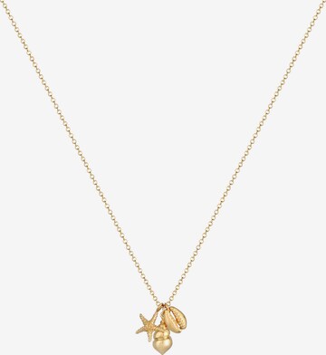 ELLI Necklace 'Muschel, Seestern' in Gold