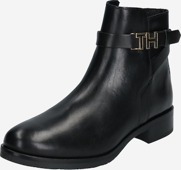 TOMMY HILFIGER Stiefelette 'Tessa' in Schwarz: predná strana