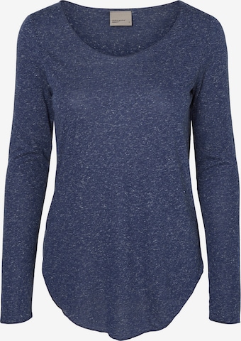 VERO MODA Shirt 'VMLUA' in Blue: front