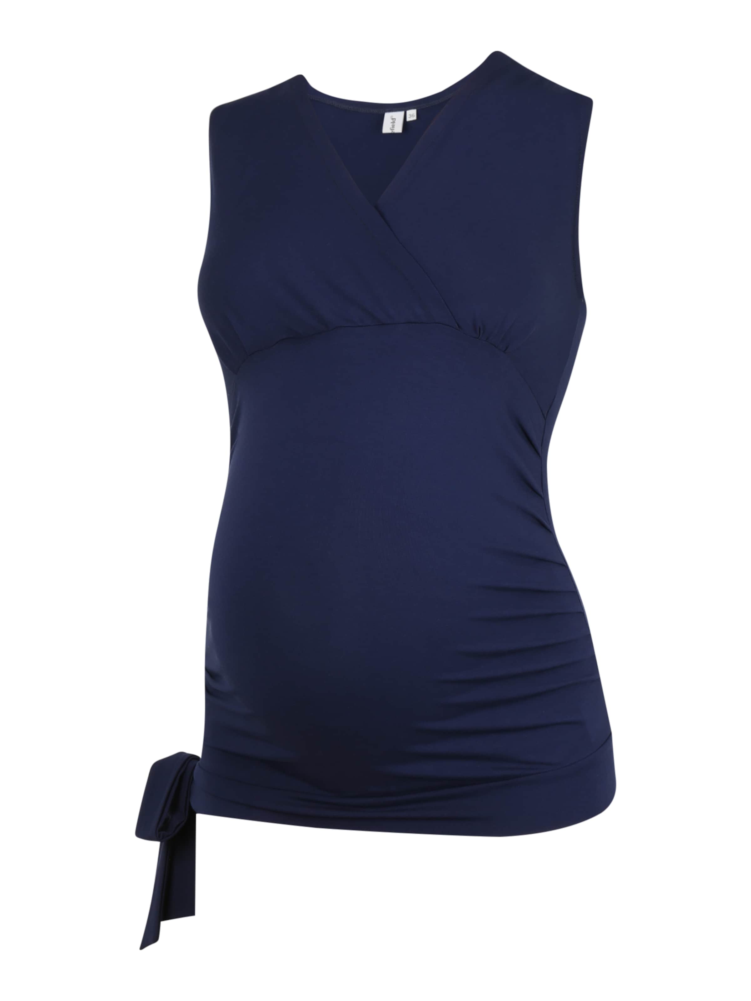 Bebefield Top 'Maya' – modrá: přední strana